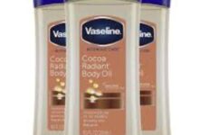 Vaseline cocoa radiant body oil