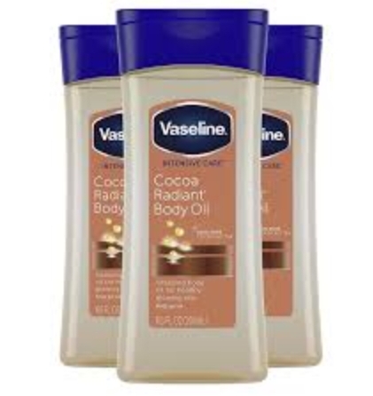 Vaseline cocoa radiant body oil