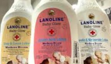 Lanoline baby glow lotion