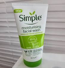Simple Moisturizing Facial Wash 